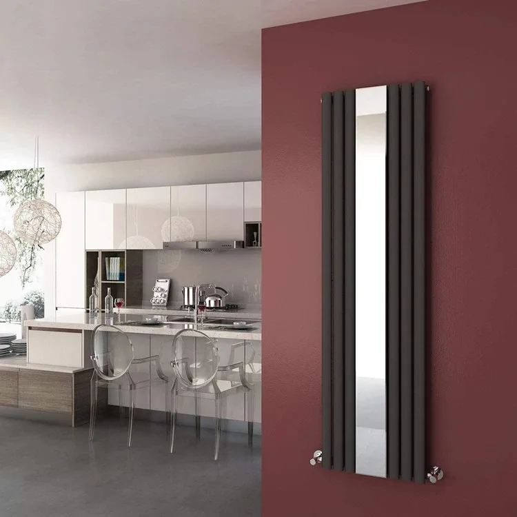Avonflow OEM Designer Radiator Room Vertical Line Radiator with Mirror Painting Surface Heating Radiator