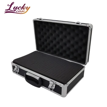 Professional Aluminum Carrying Hard Case Flight Cases With Cutting Foam Insert Hard Case High Quality Custom