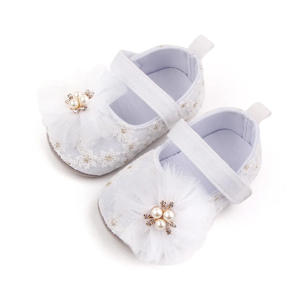 2025 Beautiful Flower Girls Princess ShoesTPR Sole Non-slip Baby Shoes Walking Toddler Shoes details
