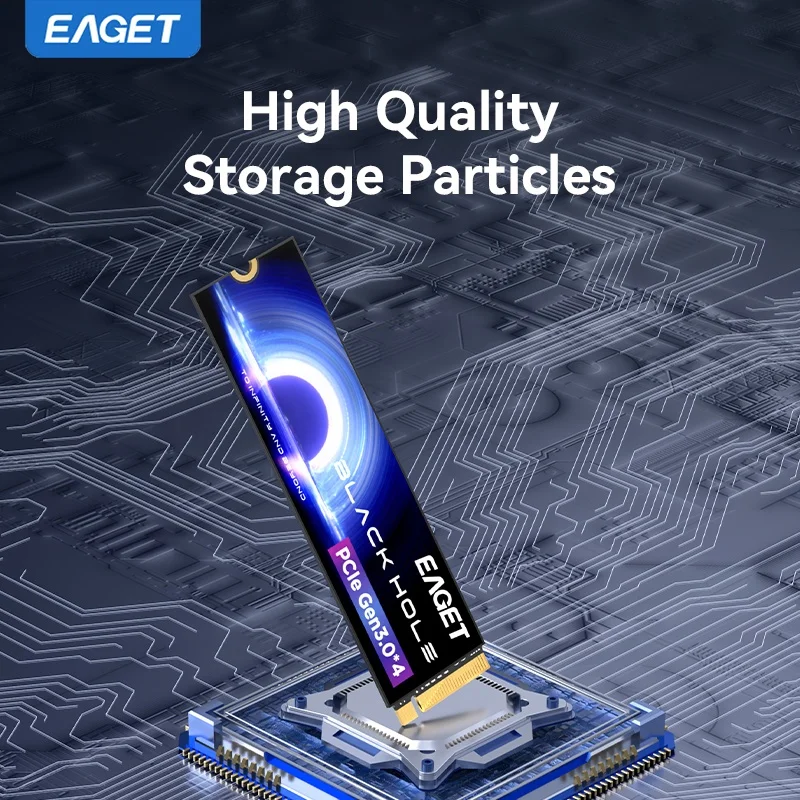 EAGET High Speed SSD - 1TB Nvme Pcie M.2 Internal Disk