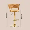 Warm orange-tall-style gold plated foot