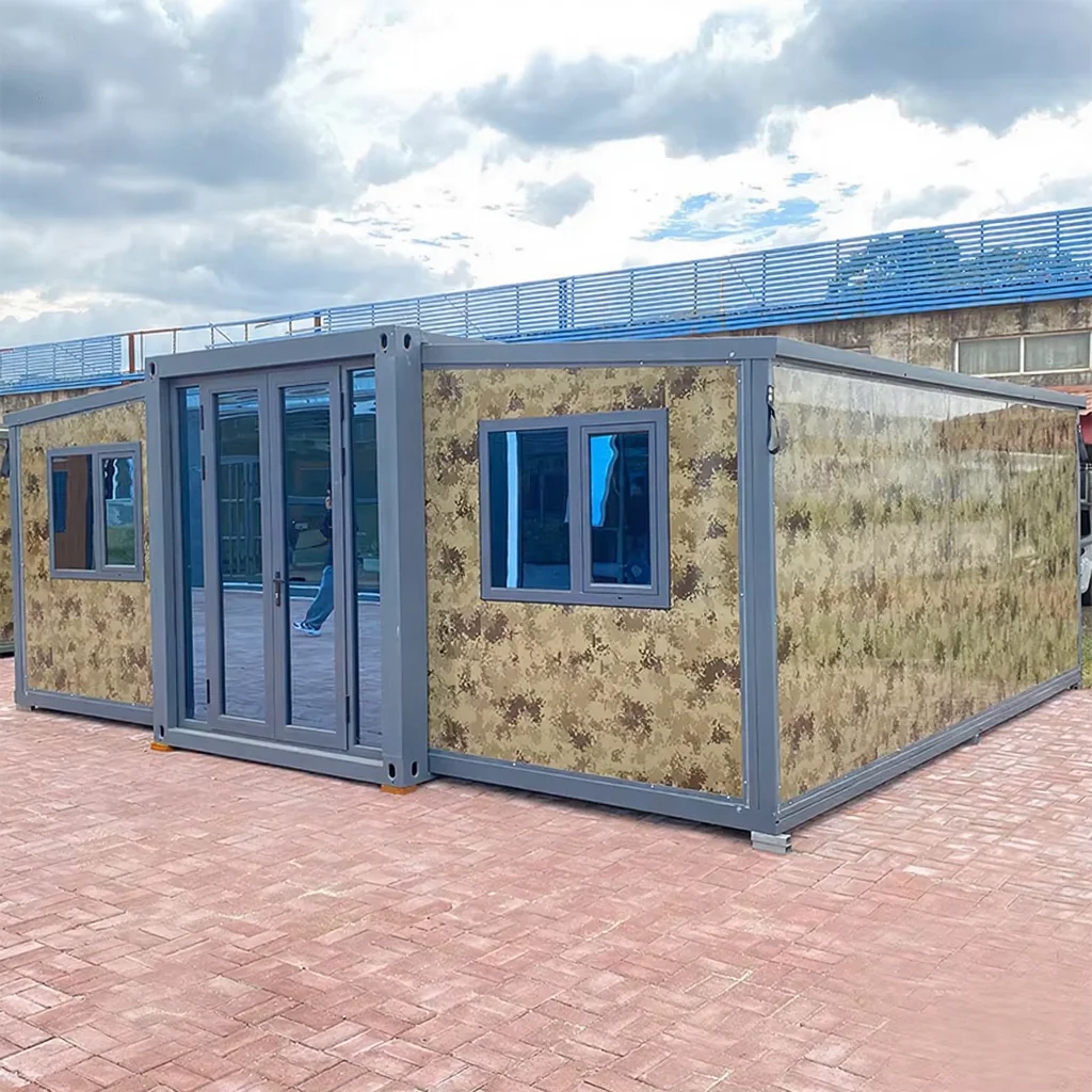 SHARBON Prefabricated Luxury Eco-Friendly Breathable Modern Expandable Container House Fully Installed Toilet Bathroom Kitchen