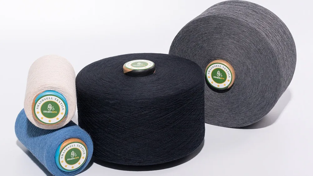 Wholesale Viscos Woven Worsted Recycled Yarn Price Per Kg For Socks