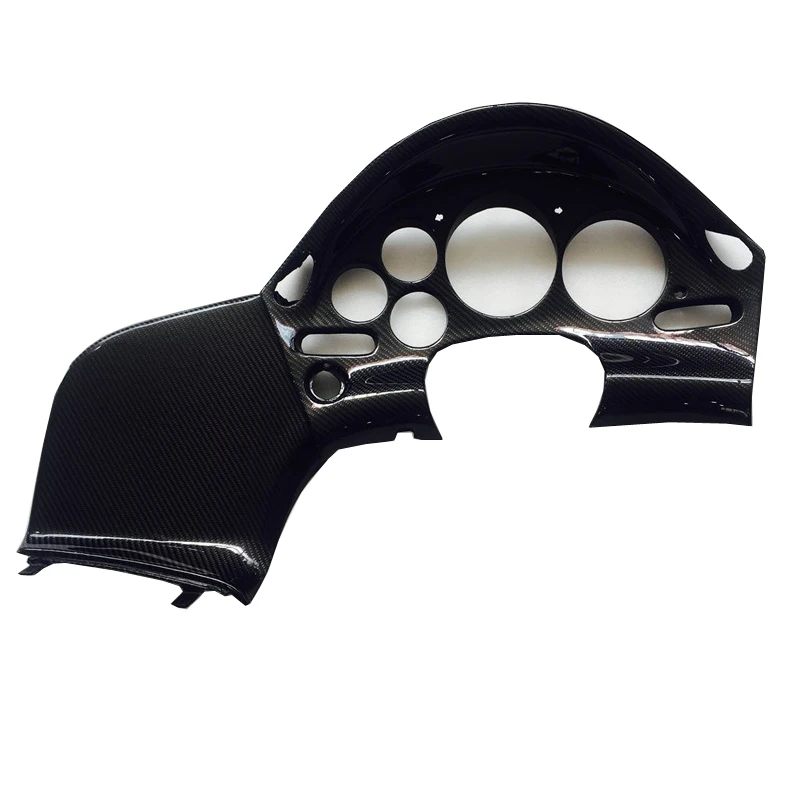 RX7 Body Kits - Carbon Fiber Dash Panel & A/C Delete Cover