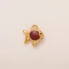 Red goldfish pendant