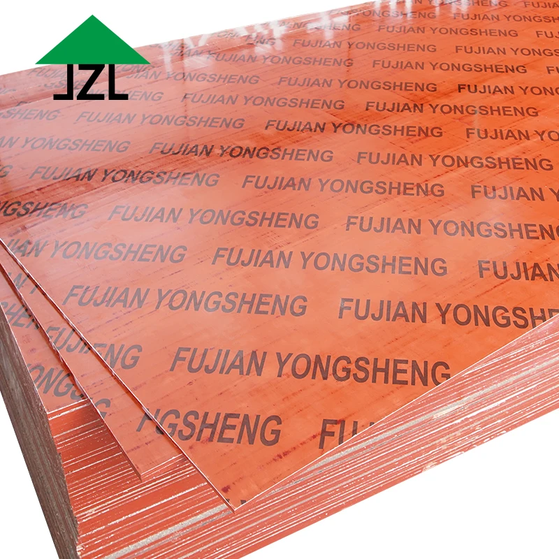 JZL Film Faced Bamboo Plywood Sheet Worm and Mold Resistant Thin Decorative Plywood for Hotel Concrete Construction