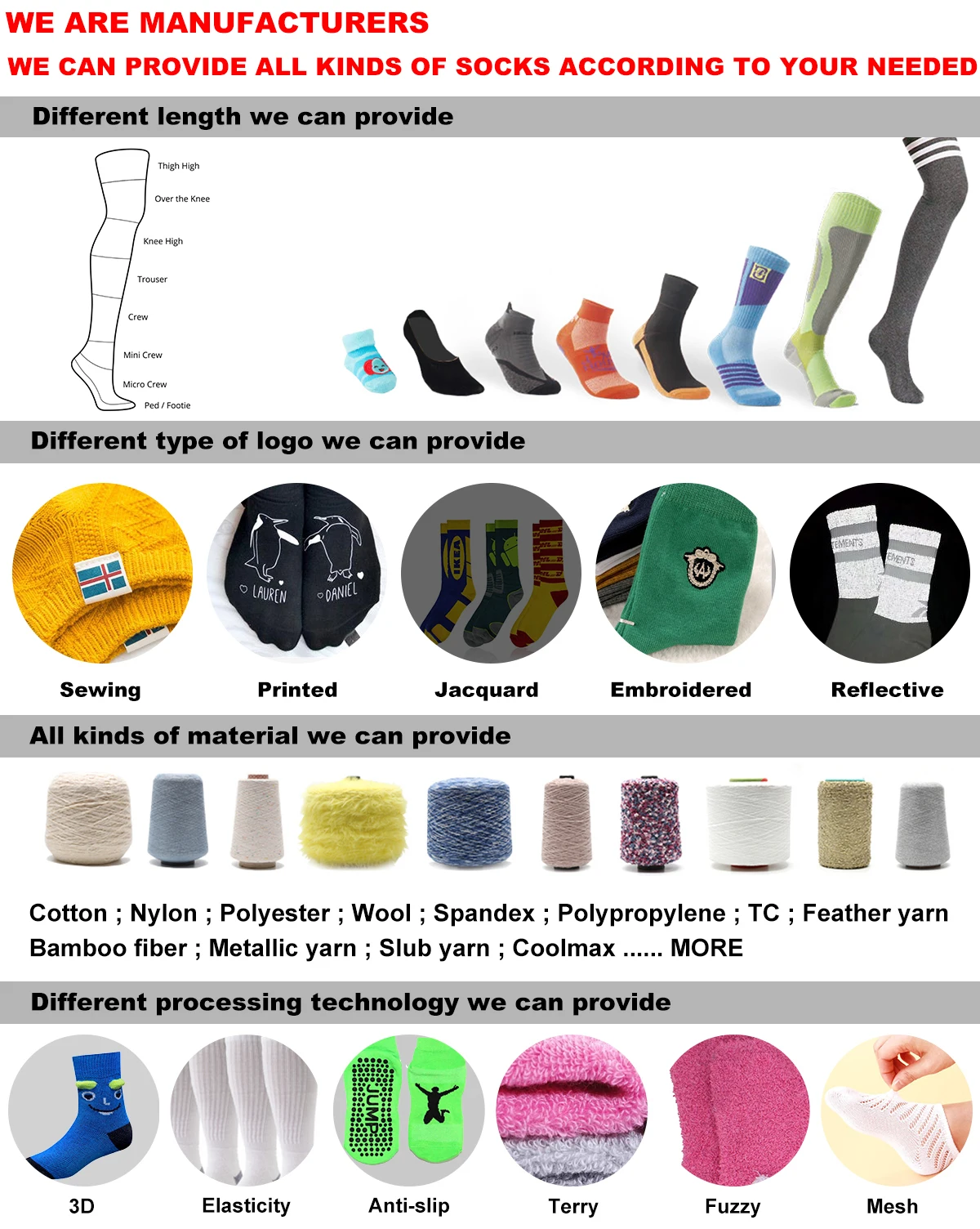 KTK 360 Degree Print 3d Sublimation Socks Wholesale