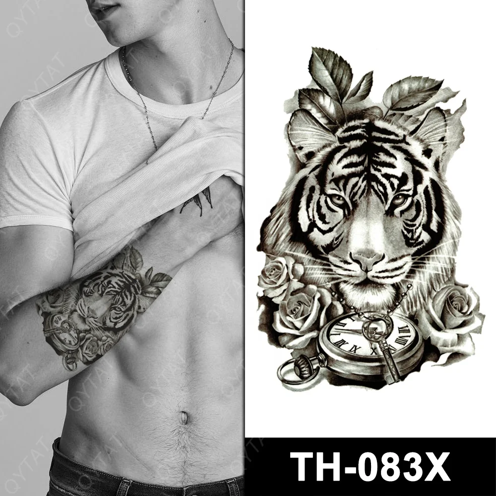 male body tattoo template