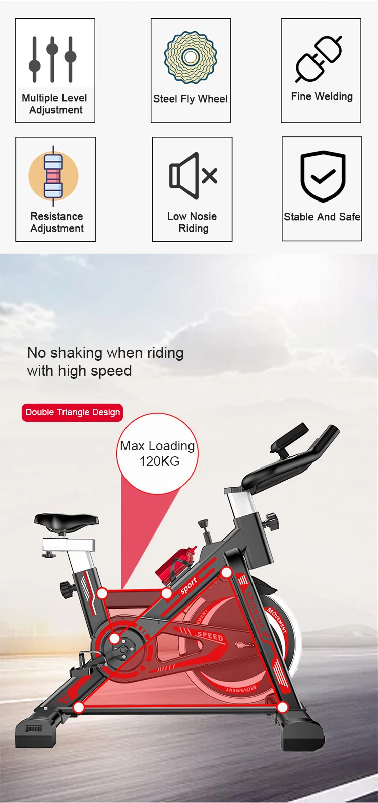 magnatic exercise bike