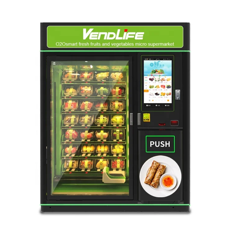 Automatic Vendlife Elevator Vending Machine for Food Beverage and Instant Banh Mi