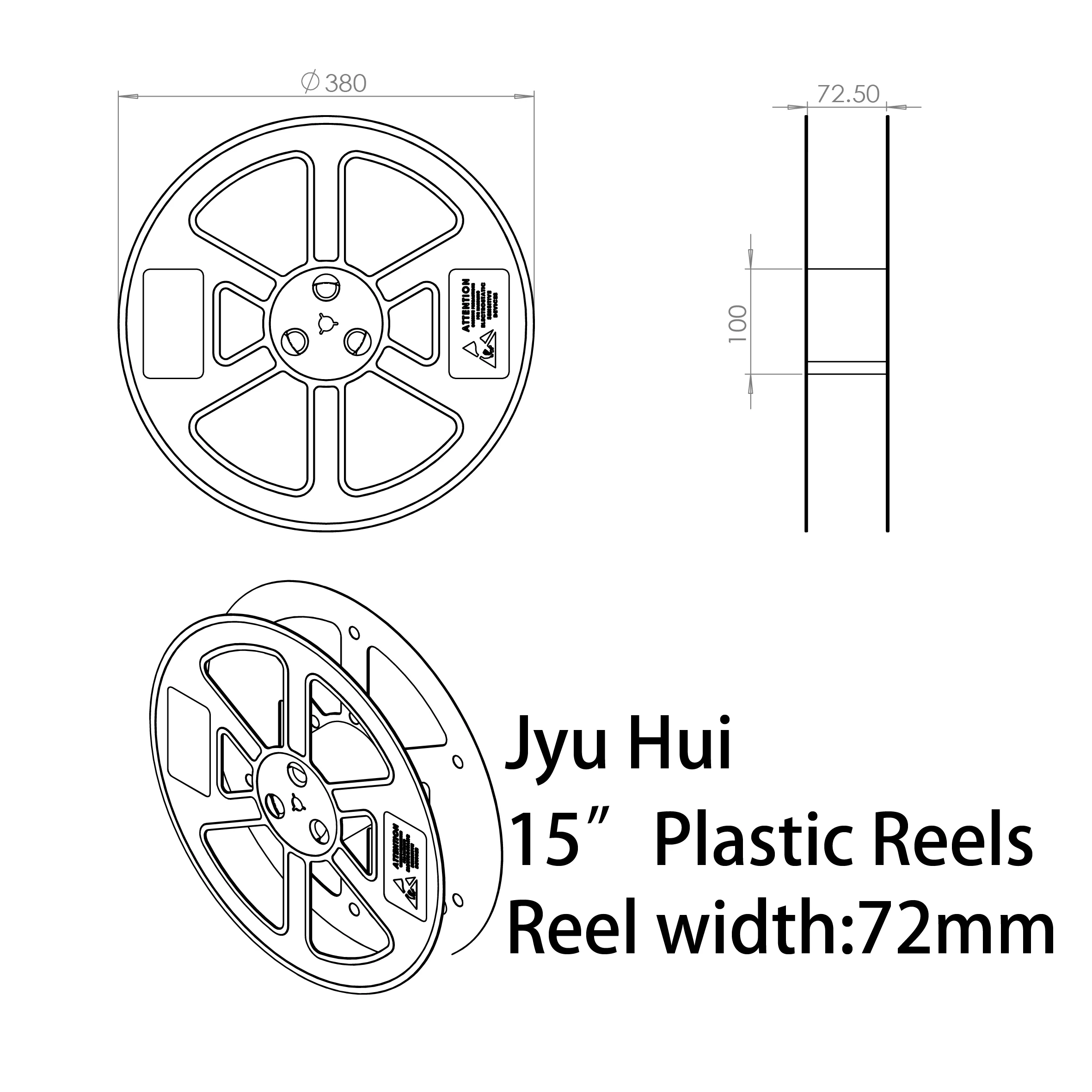 Factory Price Plastic Products 13 Inch Smd Ic Chip Plastic Reels Buy