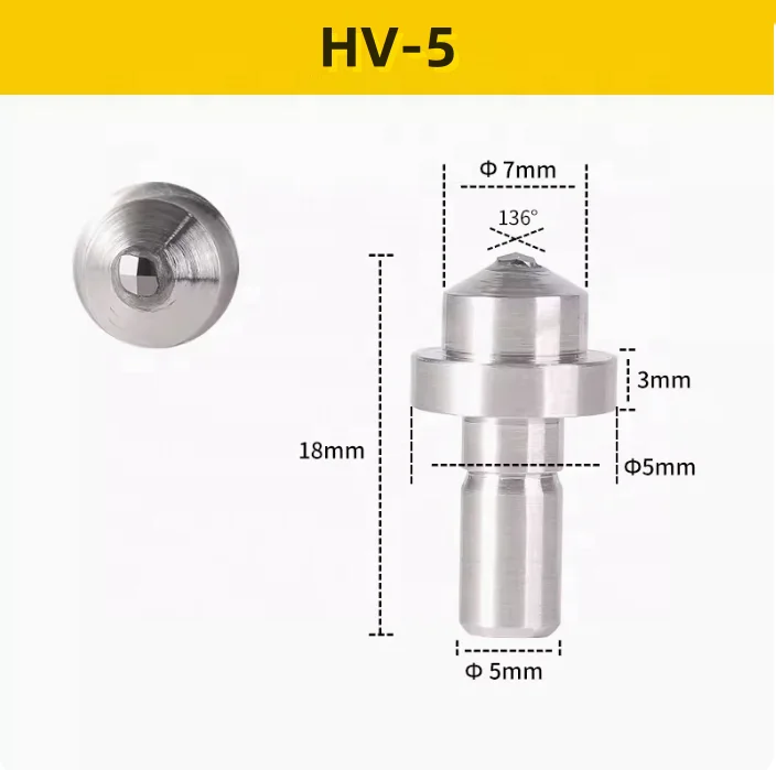 HRC-3 Hardness Testing Instrument Tools Rockwell Diamond Indenter Brinell Steel Ball Indenter