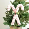 Canne de Noël blanche 22*17*5cm - un ensemble