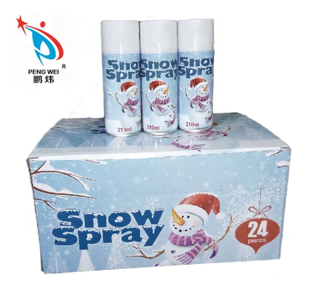 Christmas Party Decoration Windows Artificial Spray Snow Christmas Tree
