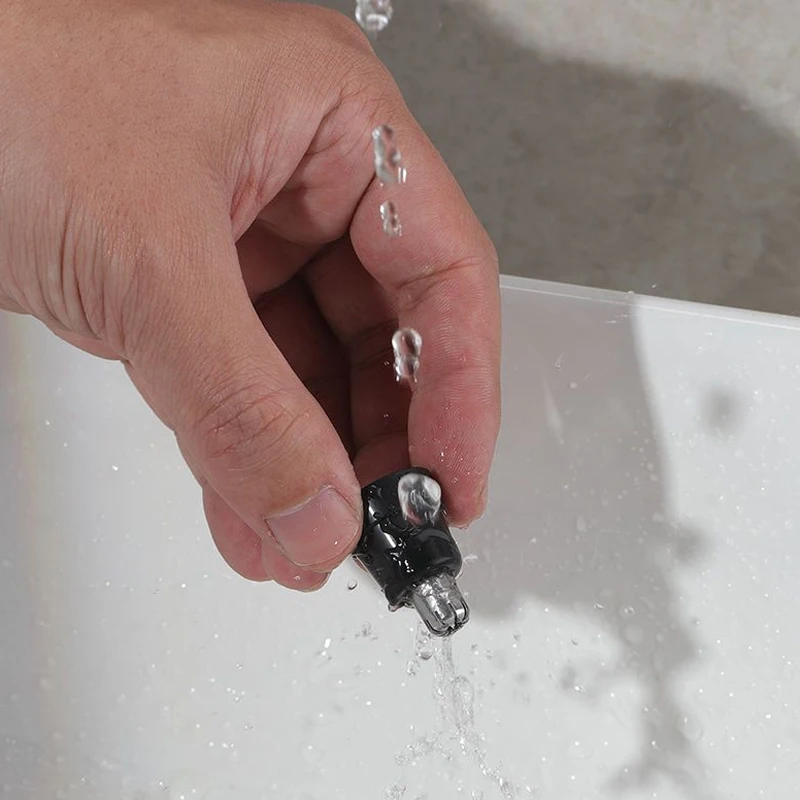 Portable Mini Electric Nose Hair Trimmer Rechargeable Household Use Plastic Device with Low Noise for Car Garage Application supplier