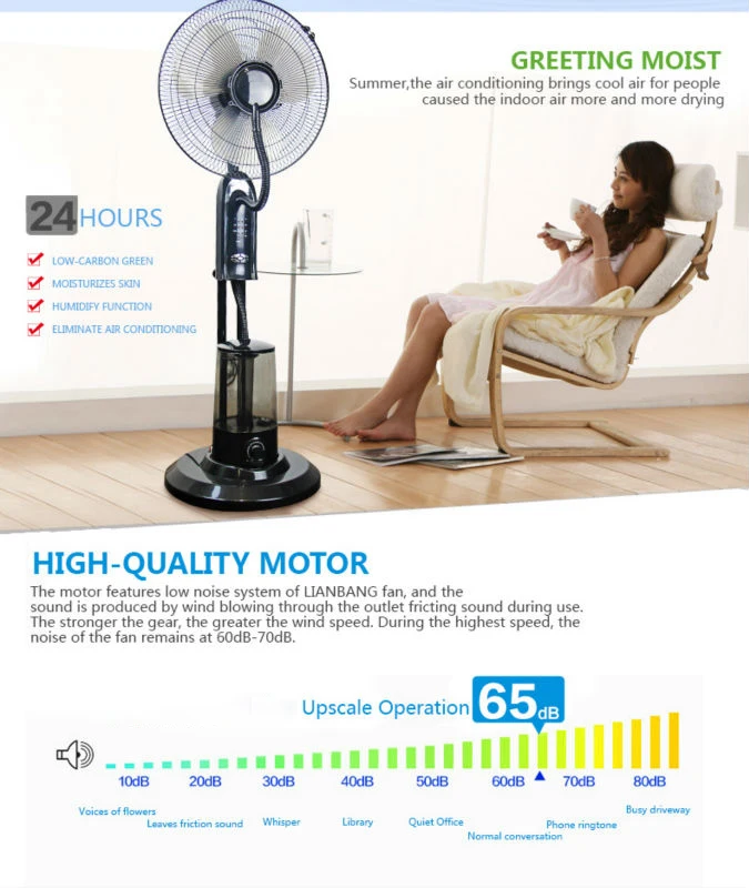 Indoor Oscillating Cooling Cooler, Portable, 75W - detail 20