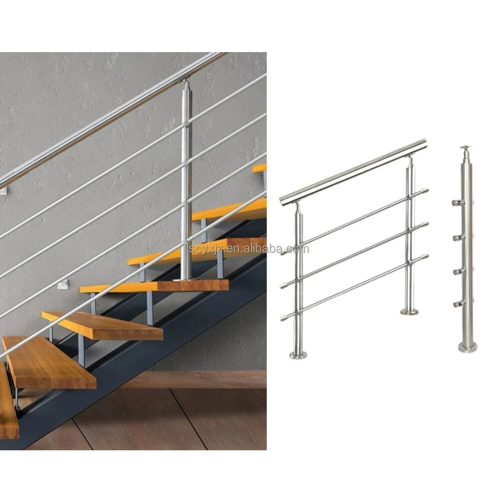 Custom Stainless Steel 304/316 Balcony Stair Railings