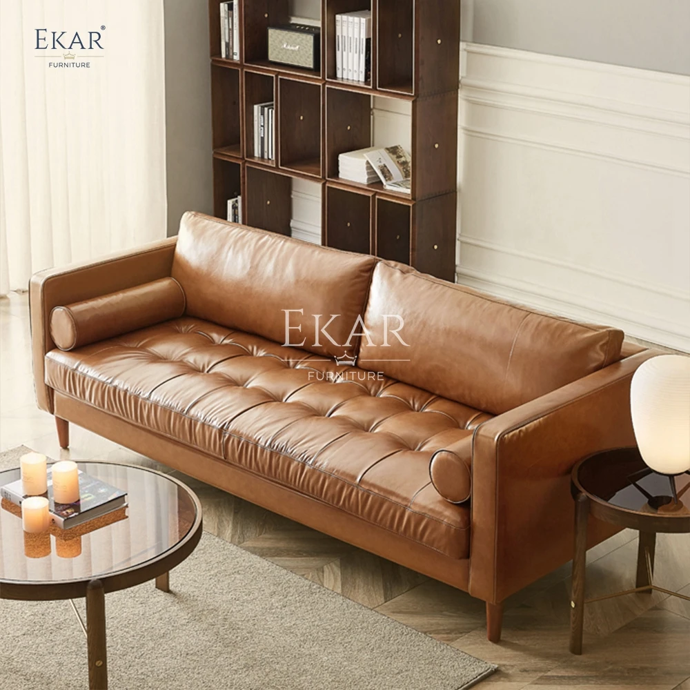 product new design ekar luxury oiled leather living room sofa-61