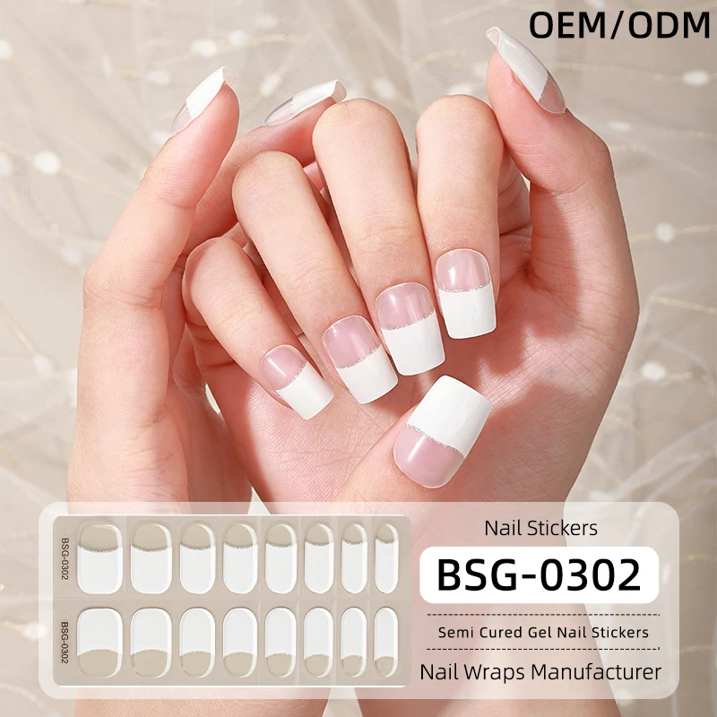 Hot Sale Gel Nail Polish Stickers Long Lasting Hundreds Colors Nail Art