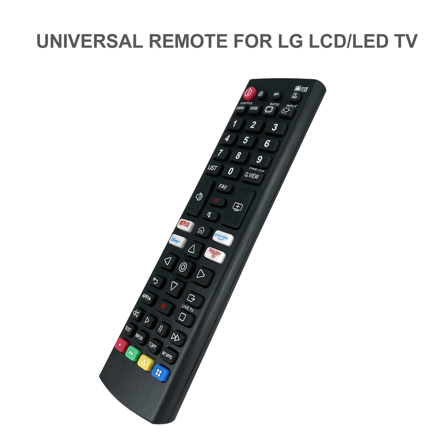 Ersatz Fernbedienung Für LG LCD/LED TVs – Kompatibel Mit Modell AKB73975728 – Sofort Einsatzbereit
