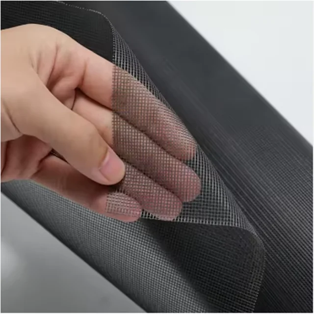 Wholesale New Products 18*16 120g 1*30m Insect Prevention Fiberglass Window Screen High Density Long Length  Not Distortion