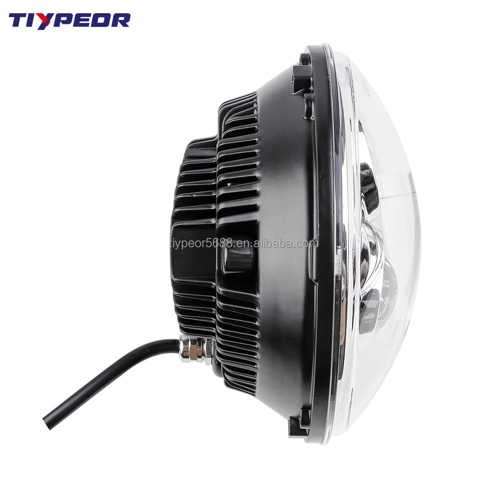 product tiypeor dot e mark 7 inch led headlight for land rover defender 90 110 lighting system accessories for motorcycle headlight830-6