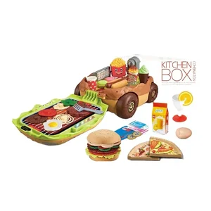 ITTL Newest Educational Play House Toys Kitchen Set Plastic Kitchen Toys for Kids Kids' Playhouse