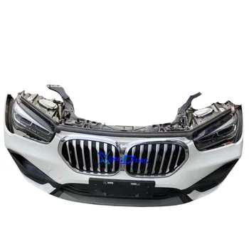 The 2022 best-selling for  BMW X1 F48 original headlights front bumper with grille radiator car bumper body kit