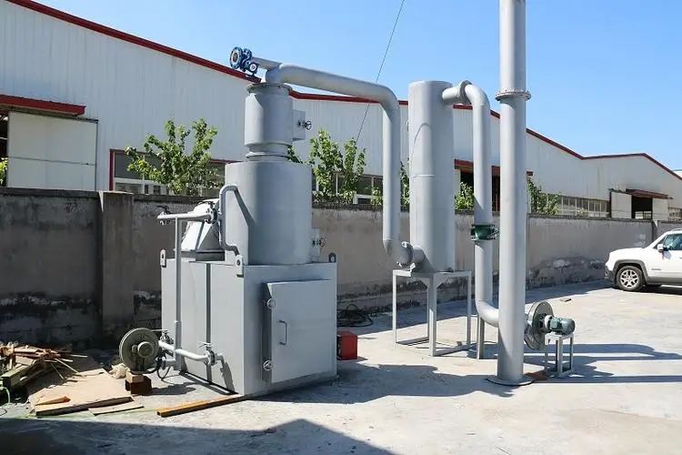 Automation Smokeless Animal Pet Shop Waste Slaughterhouse Hazardous Waste Incinerator Machine