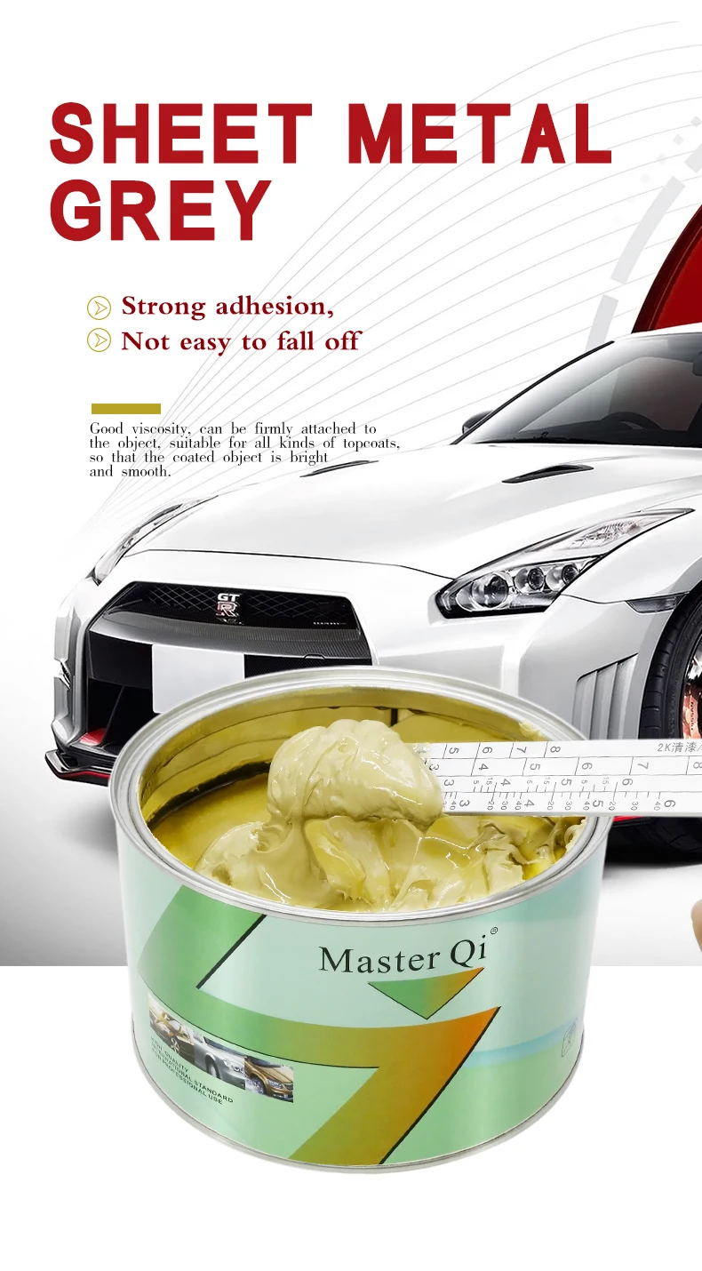 Master Qi Putty Body Filler For Car Automotive Paint Collision Refinish