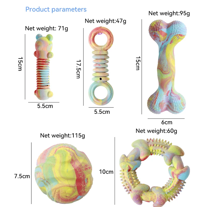 Pet Toy Dog Gnawing Leaky Food Toy Cat Dog Gnawing Teeth Grinding Boredom Environmental protection No Odor manufacture