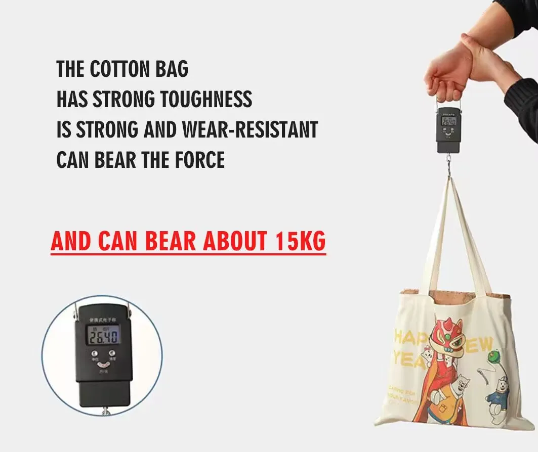 Colorful Custom Promotional Personalized Plain Style Canvas Bags Printed With Logo Reusable Shopping Tote Bags factory