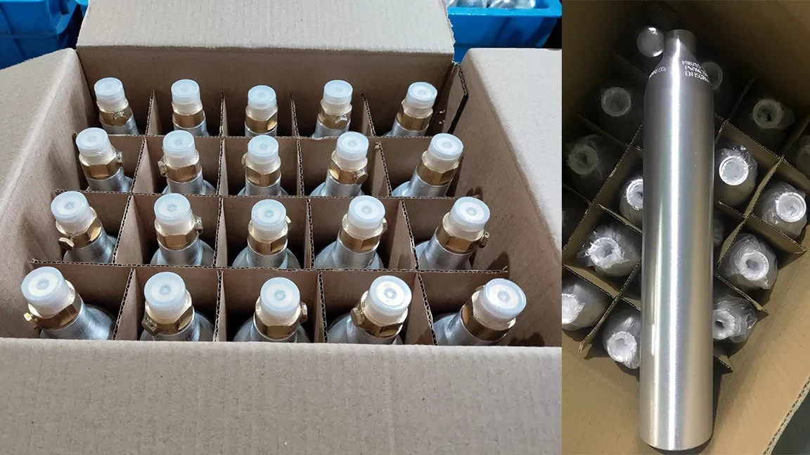 product co2 soda bottle ce dot tped iso certified high pressure aa6061 aluminum 06l customizable color sparkling water refill cylinder-3