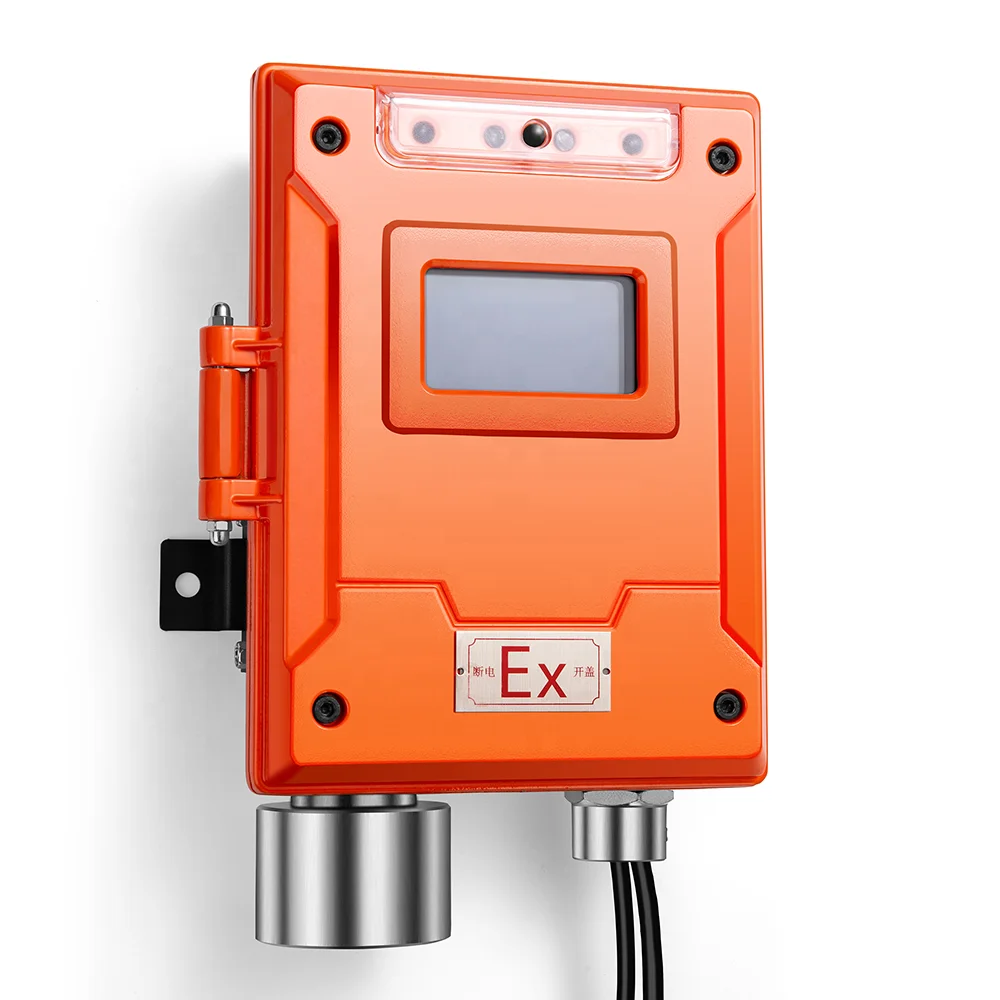 Wall Mounted O2 Sensor 4-20mA/RS485 Signal Wall-Mounted Fixed Oxygen Sensor O2 Gas Detector ...