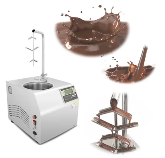 Temperature Adjustable Chocolate Tempering Machine Melting Machine