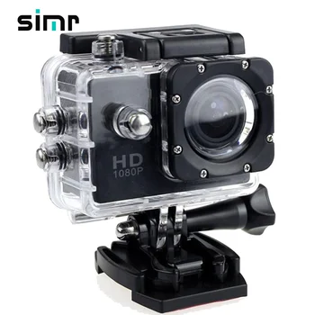 simr HD 1080P Underwater Waterproof Cam Helmet Go Sports Pro Cam Mini DV Video Camera Action Camera
