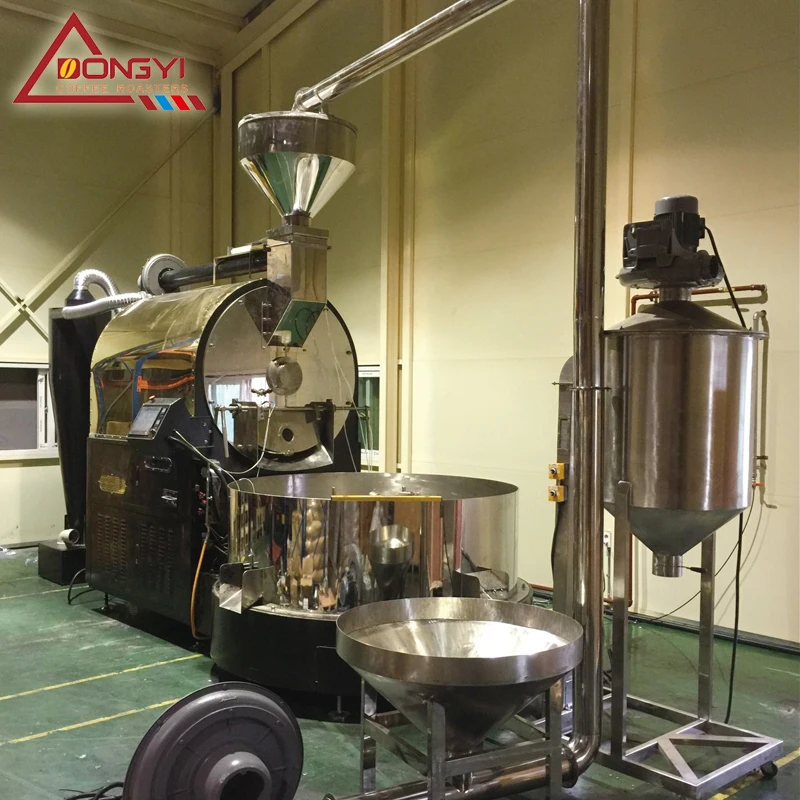 200kg Gas Heating Coffee Roasting Machines  Industrial Coffee Bean Roasting Machine