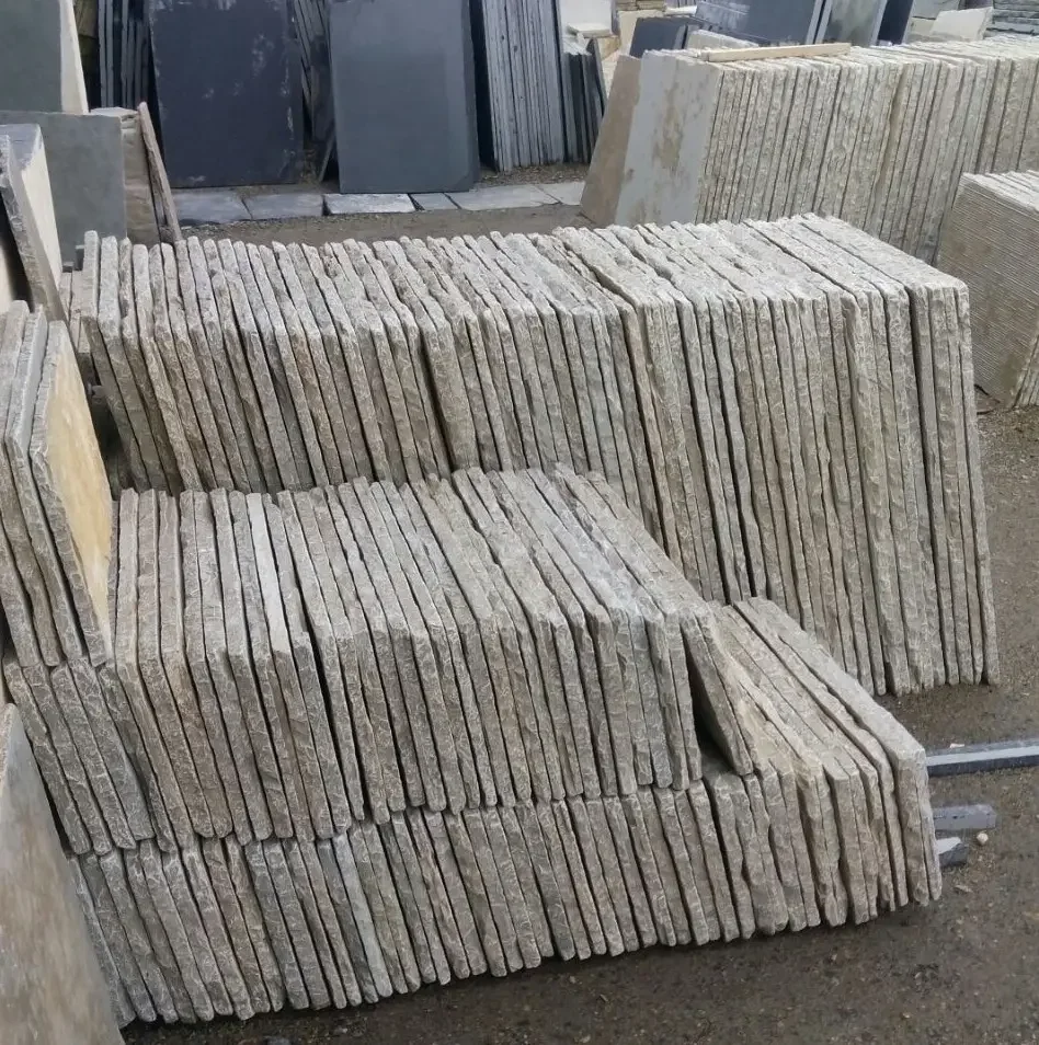 Индийский тандур желтый известняк ОБВАЛЕННАЯ брусчатка уличный сад патио тротуарная плитка с французским узором Римский узор