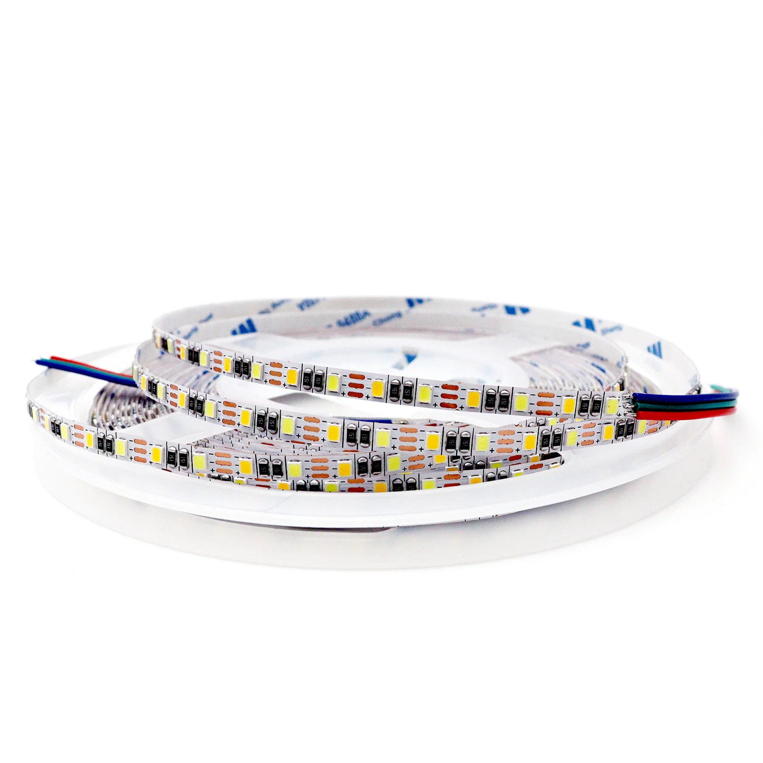 2835 Dual Color LED Strip Light 5V 5mm 120LEDs/m 5M CE RoHS Compliant SMD 2835 Flex LED Strips for Landscape IP20 Not Waterproof
