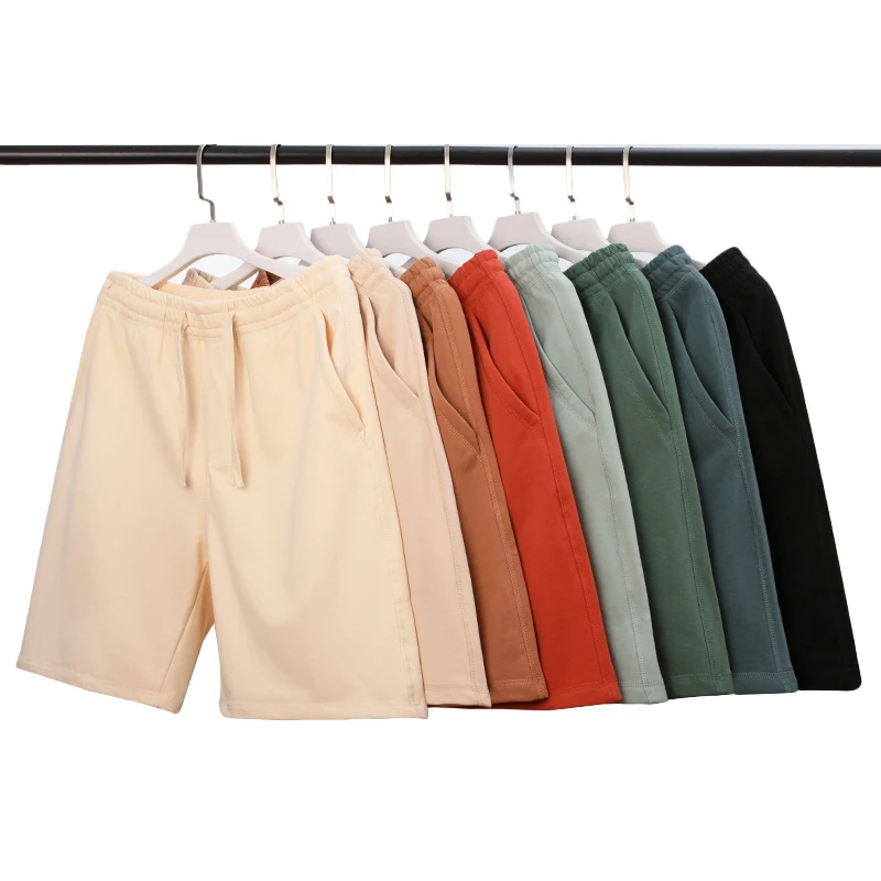 100% Cotton Shorts for Men - High Quality French Terry