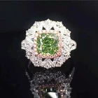 Diamond Ring Christmas Gift Beautiful Diamond Women Ring GIA Certified 1.54ct Natural Color Diamond 18k Gold Ring Jewelry