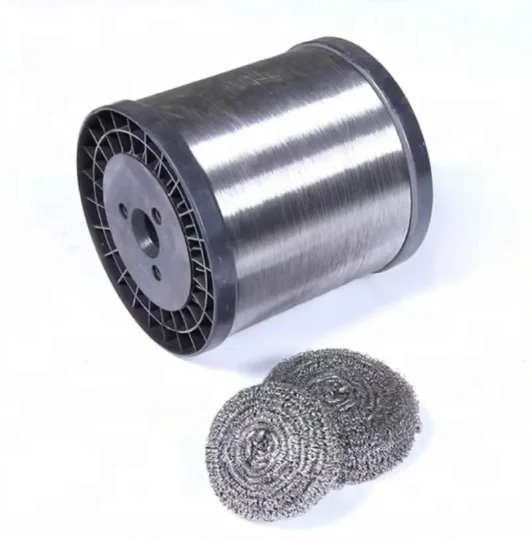 Stainless Steel Wire para sa Scourer Cleaning Ball Metal