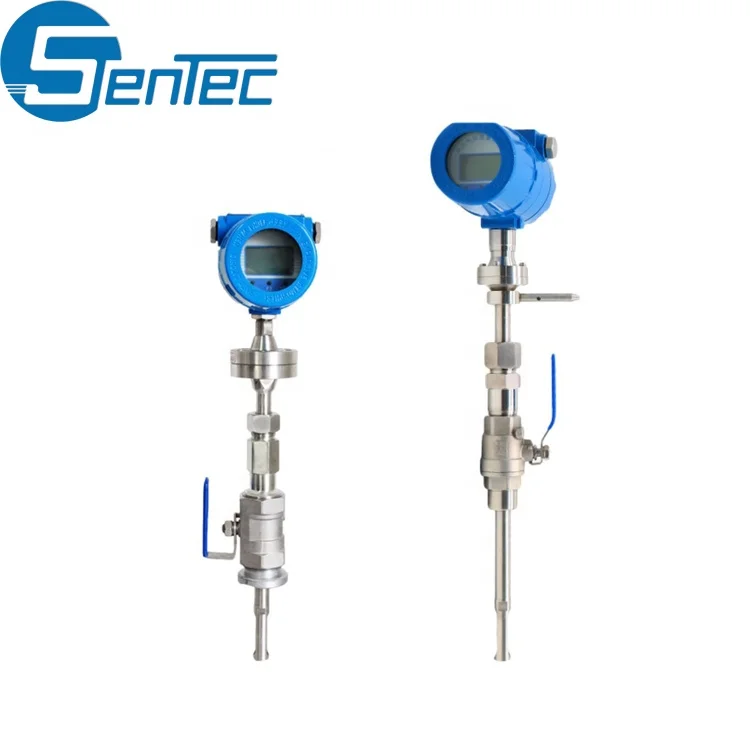 Factory Price Pulse Output N2 Nitrogen Gas Flowmeter Thermal Mass Flow Meter