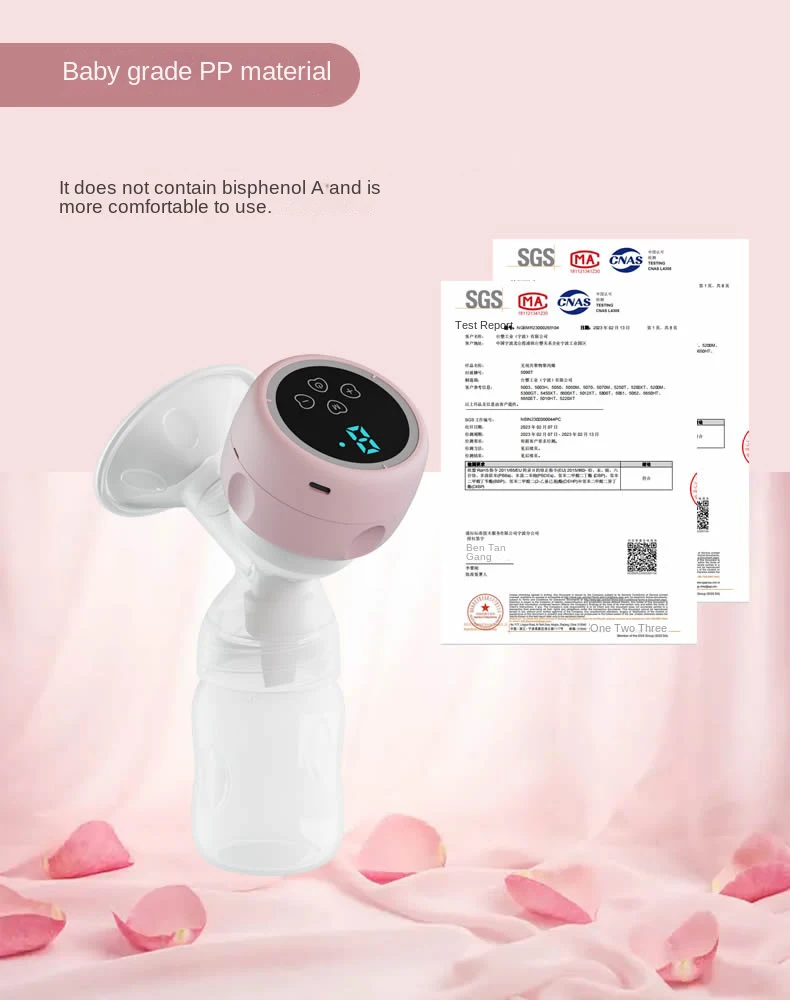 Wireless wearable Electric Breast Pump Milk Extractors Hands Free Four Models