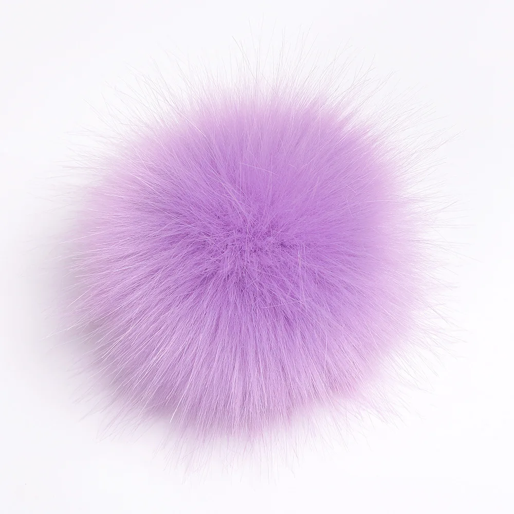 10cm faux fox fur pom balls