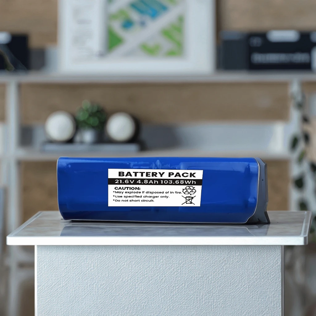 Customized 22.2V 4.8AH 21700 6S1P Rechargeable Battery Pack for Solar Power Systems and Camera Use in Stock 500 Cycle Times He8053270c81348e287368f389cb4c5adE