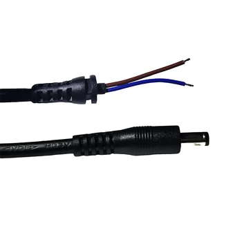 High-Speed 1-Pin OEM Power Cord Wholesale AC Power Cable for PC Electric Wire PVC Jacket Female End