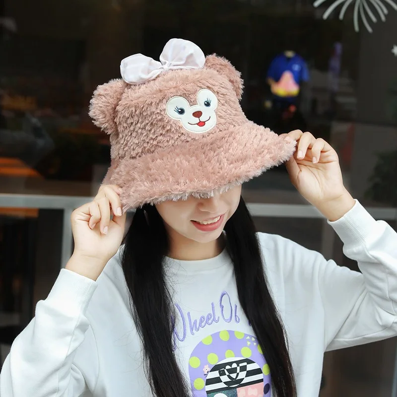 Wholesale Kawaii Kuromi Designed Plush Hat For Kids