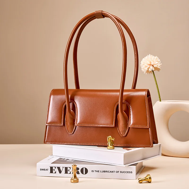 Manufacture Direct Sale Leather Crossbody Shoulder Bags Hand Saddle Bag for Women Handbags Leather Bag for Women’s