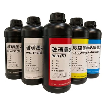 High quality Hot sale Ricoh UV ink for inkjet printer uv curing inks for glass acrylic ceramic tile